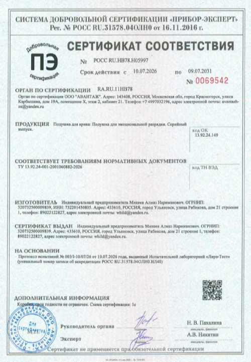 Сертификат DYLOR